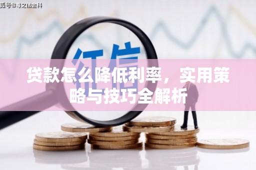 安平贷款怎么降低利率，实用策略与技巧全解析